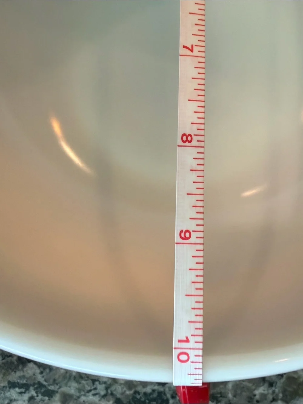 Vintage Pyrex 4 qt Orange Gradient Mixing Bowl